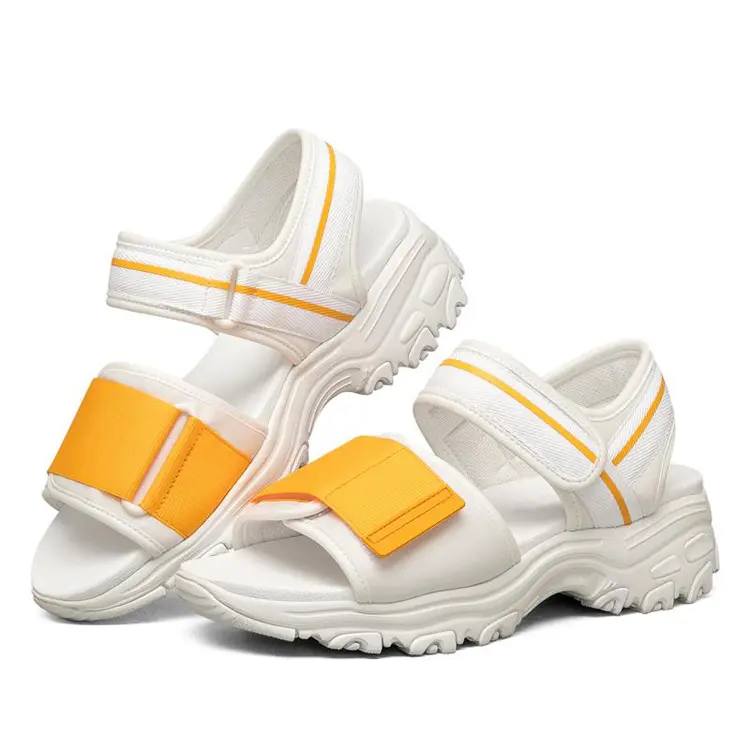 Custom Footwear Simple Stylish Lady Girls Zapatos Casual Beach Sandals Women Fashion Platform Sandals